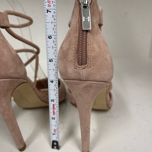 Halston Heritage suede strappy stiletto - Picture 4 of 12